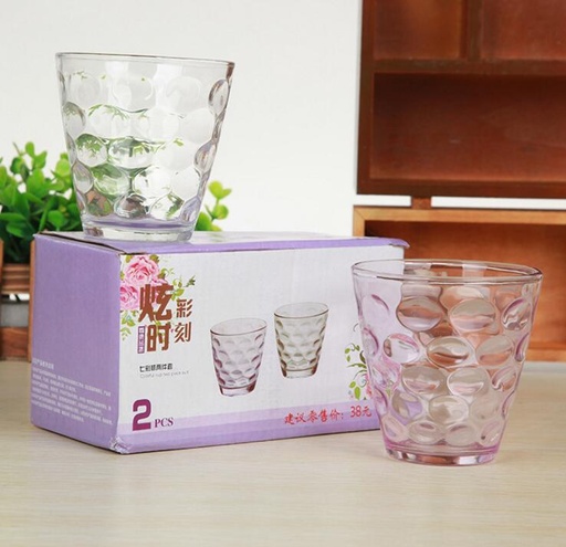 玻璃雨点对杯
